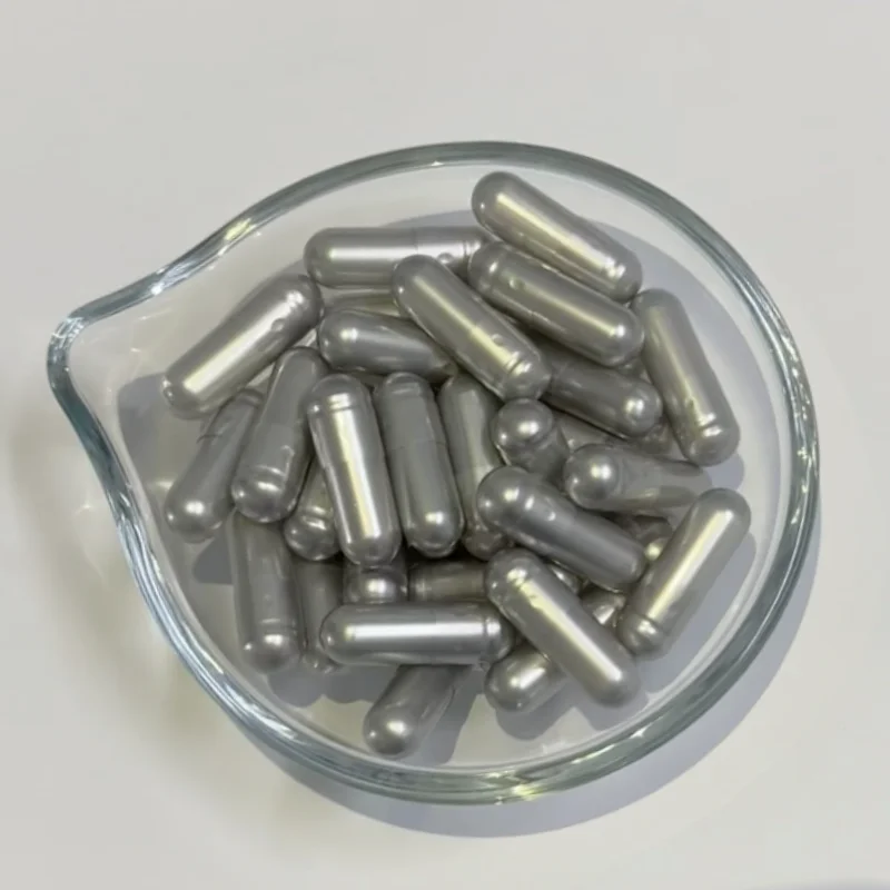 Gelatin Customized Pharmaceutical Pearl Heavy Blue Size 00 0 1 Empty Hard Capsule Shells