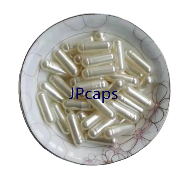 # JP Halal Pearl Custom OEM Vacant Empty Hard Gelatin Capsules Shells EMPTY Vegetarian HPMC Capsule Pills Size 00 0