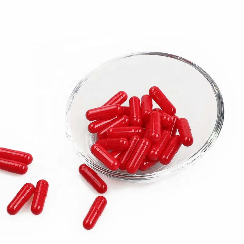 Custom Gel Capsules Size 00 0 1 2 Hard Empty Vegetable Gelatin Capsule Shell