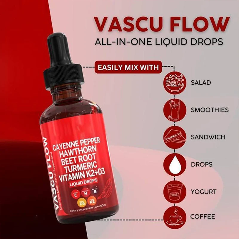 Perseek Cayenne Pepper Supplement Oral Liquid Drops Hawthorn Berry Vitamin D3 K2 Beet Root Powder Ceylon Cinnamon Turmeric Adult