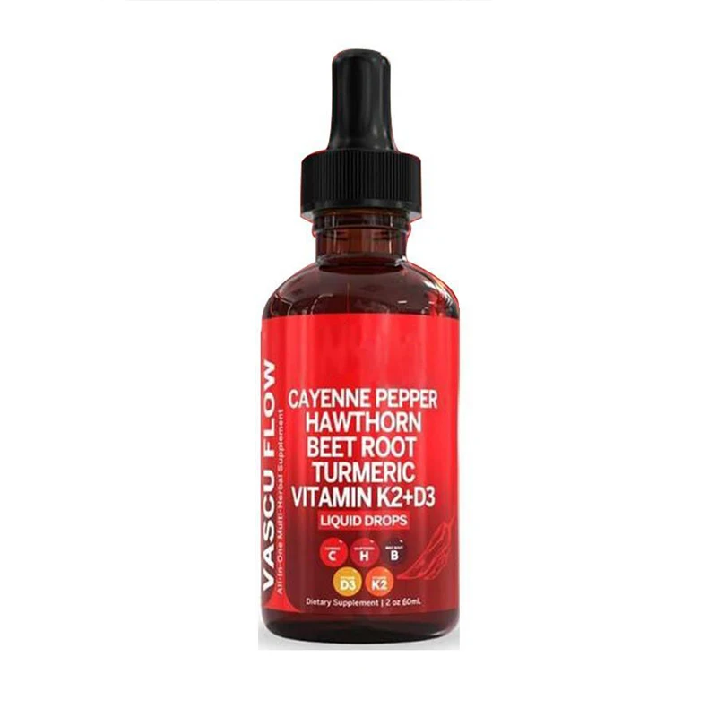 Perseek Cayenne Pepper Supplement Oral Liquid Drops Hawthorn Berry Vitamin D3 K2 Beet Root Powder Ceylon Cinnamon Turmeric Adult