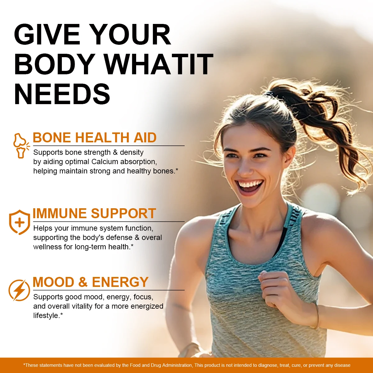 Vitamin D3+K2 Oral Liquid Drops | 10,000IU D3 & K2 MK-7 | 100% Vegan Sunshine Vitamin for Bone Heart & Immune Support 60mL
