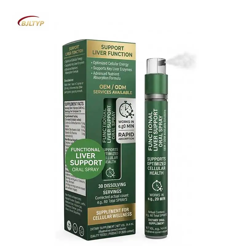 Hangover Cure Oral Spray DHM Extract Sobering up Fast Relief Herbal Supplements Private Label OEM Customization Factory