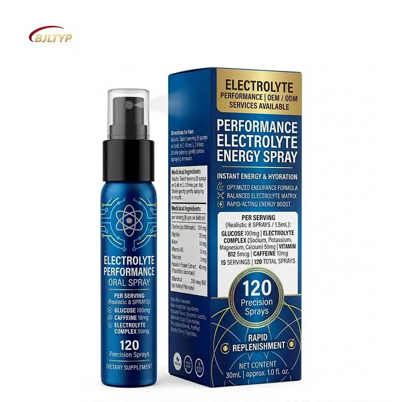 Sobering up Oral Spray Relief Hydration Electrolyte Vitality Boost Wellness Liquid Private Branding Vendor OEM ODM