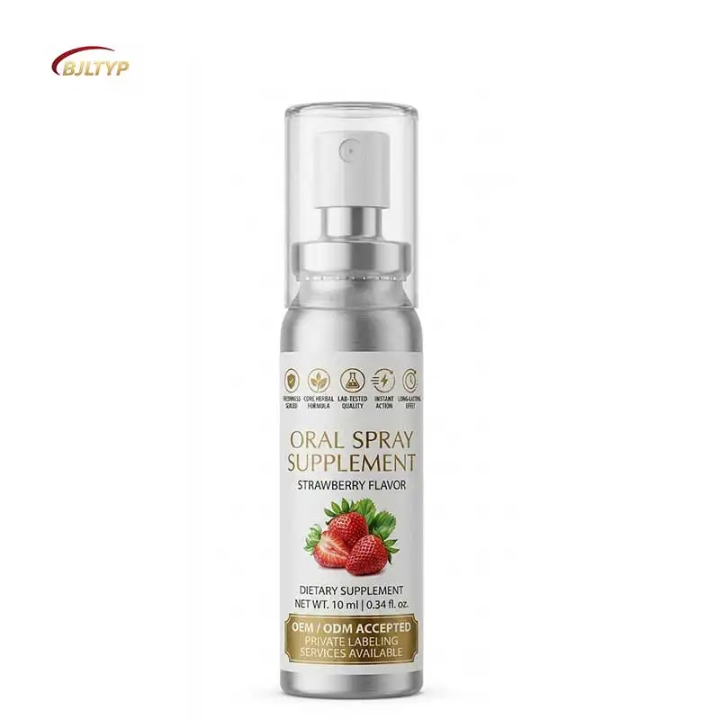 Custom Herbal Refreshing Breath Spray Fast Acting Clean Cavity Protection Alcohol Free Travel Size Liquid Manufacturer OEM