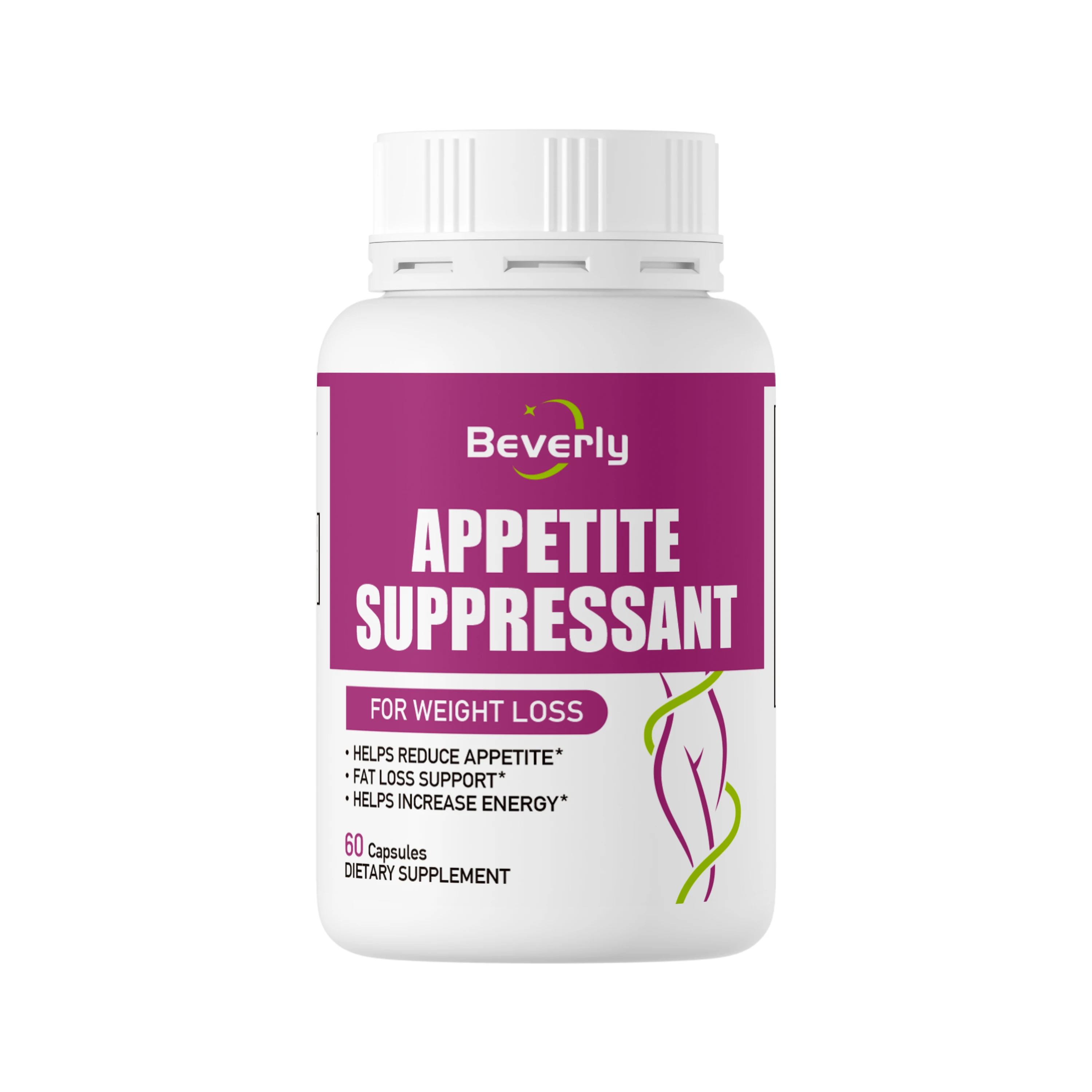 Metabolism Booster Appetite Suppressant Green Tea Extract Beverly Adult Weight Loss Supplement Reduce Cravings Support Fat Loss