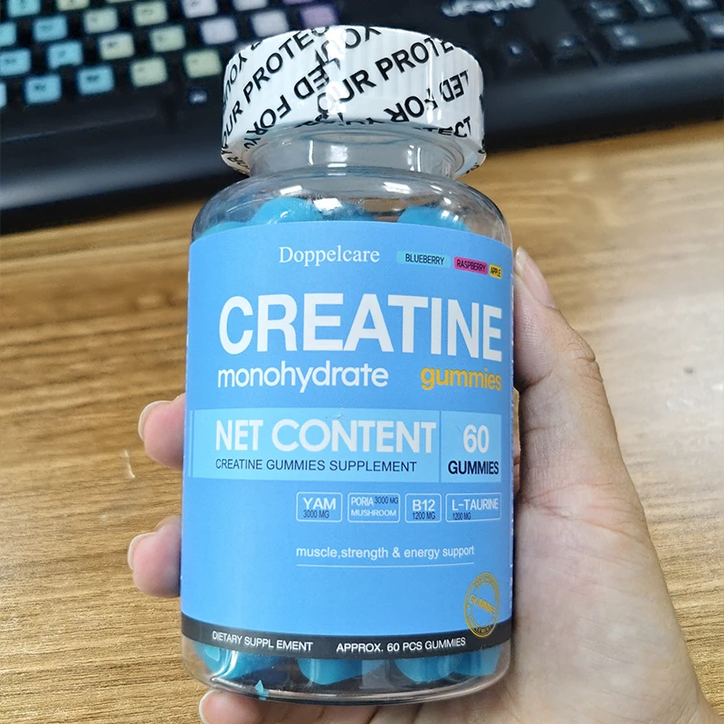 OEM Private Label Post Workout Energy Gummy Candy for Muscle Growth & Creatine Monohydrate-Adult Use
