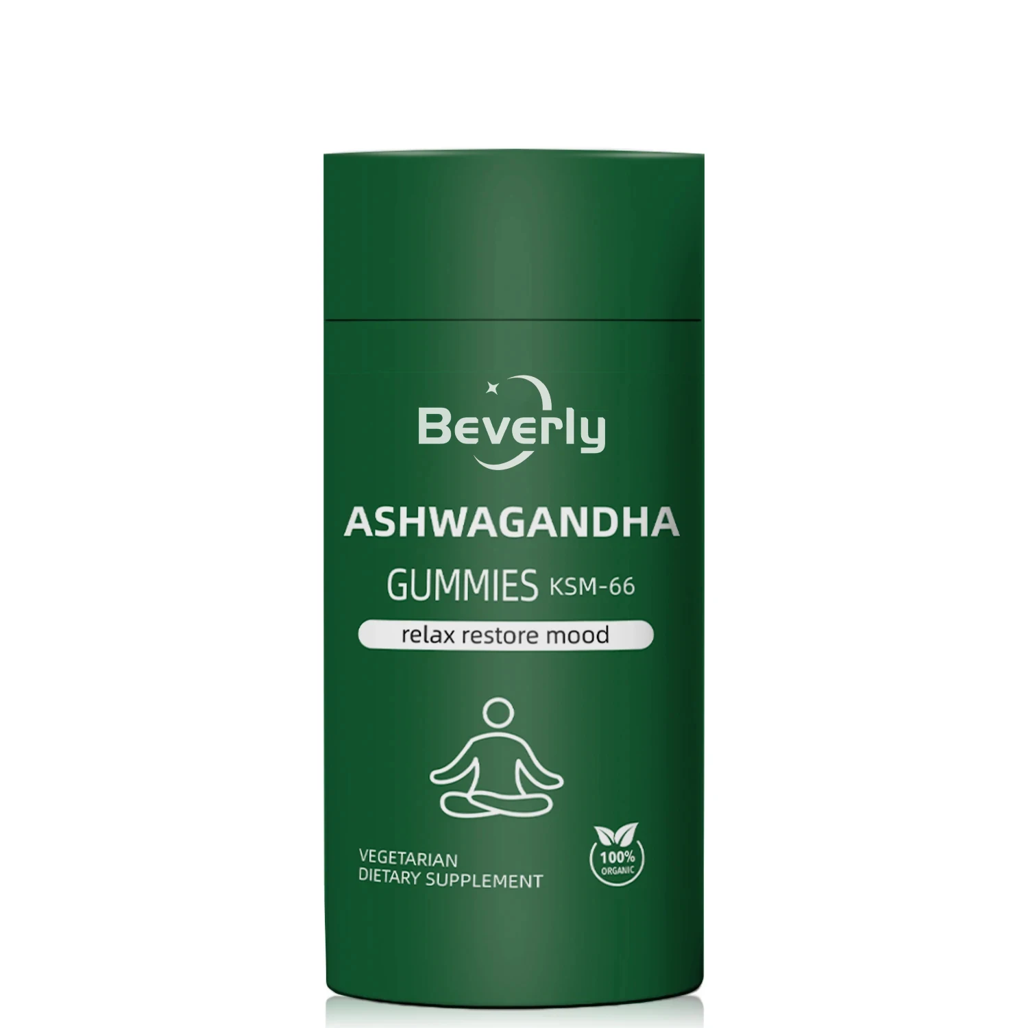 High Quality Ashwagandha Extract KSM-66 Gummies for Adult Use-Sleep Support