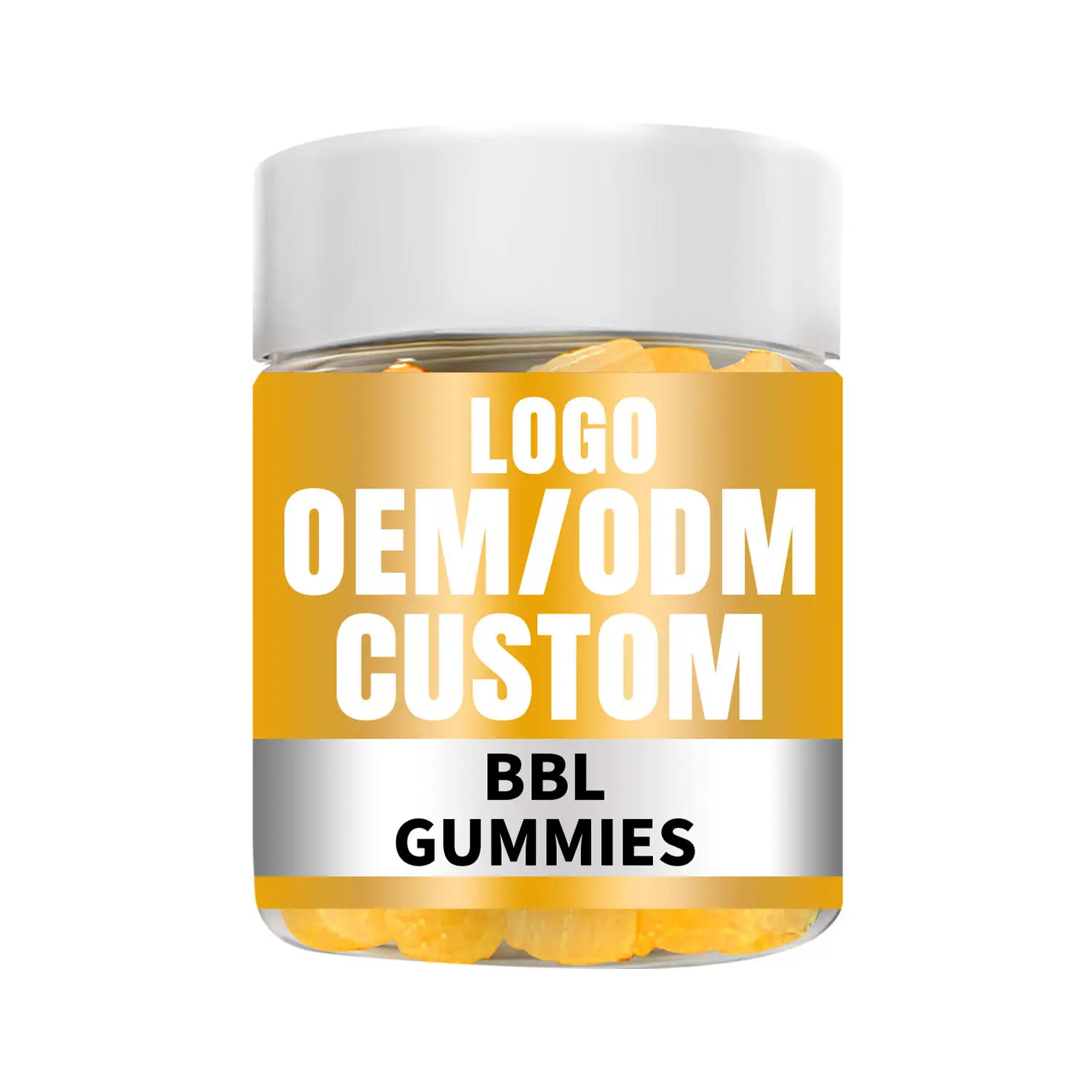 Factory Supply Custom Adult Herbal Beauty Gummies OEM/ODM Manufacturer Immune Heart Health Energy Management Support 60-count