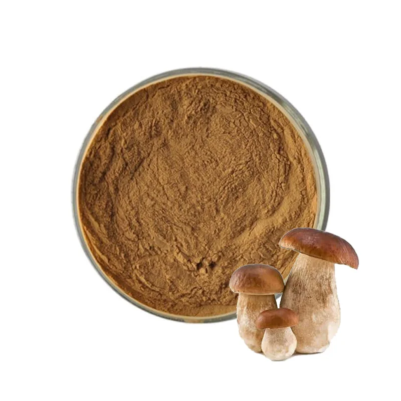 Boletus Edulis Porcini Mushroom Extract Powder L-Ergothioneine 1% for Solid Beverages Food Grade