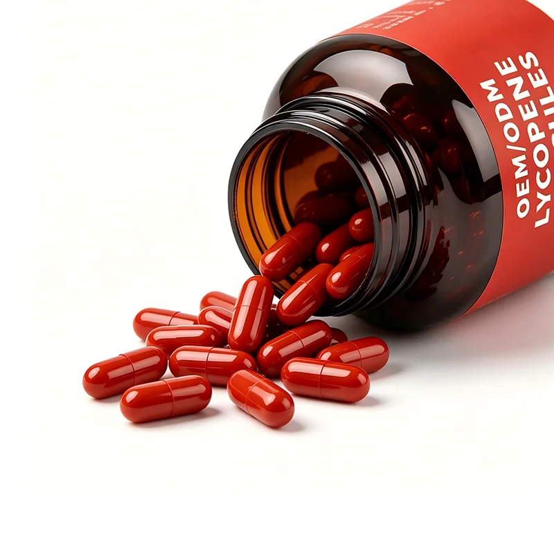 OEM Rapid Release Lycopene Hard Capsules Enhanced Absorption Formula Heart and Prostate Health Support Custom Strength for Men