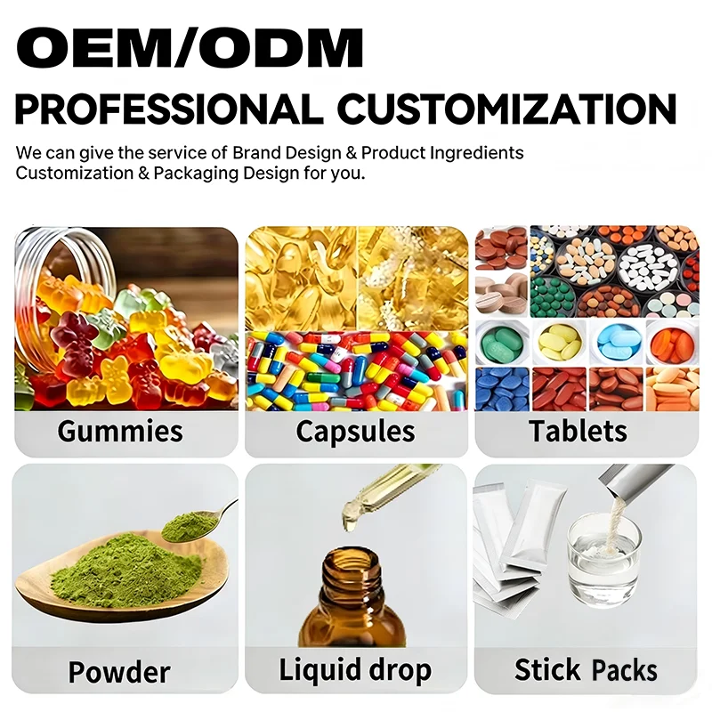 OEM ODM High Purity Creatine Monohydrate Gummies Adult Gym Supplement Enhanced Muscle Recovery Energy Booster Creatine Gummies