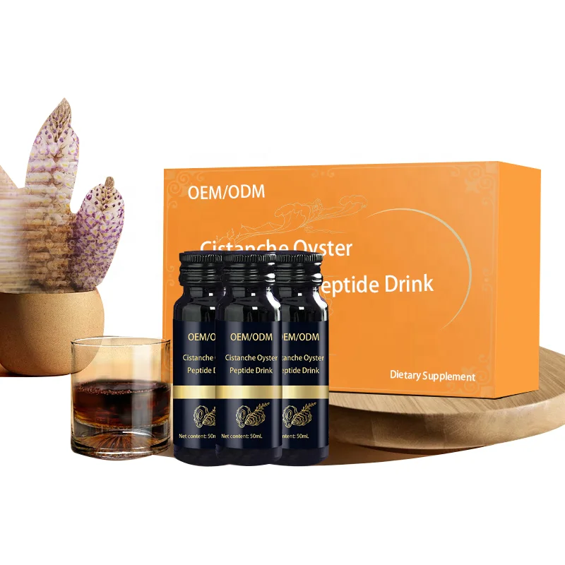 OEM ODM High Quality Natural Cistanche Oyster Oral Liquid Extra Strength Male Enhancement Boost Male Energy Stamina
