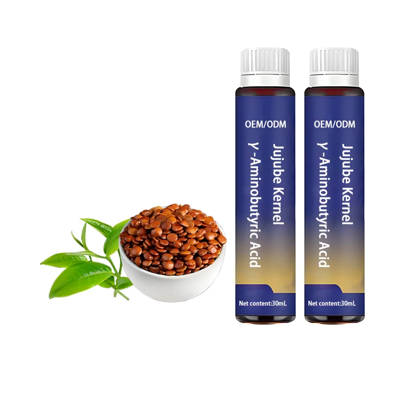 OEM Natural Nighttime Sleep Drink Sour Jujube Kernel Oral Liquid with GABA for Sleep Support & Relaxation Herbal Supplement