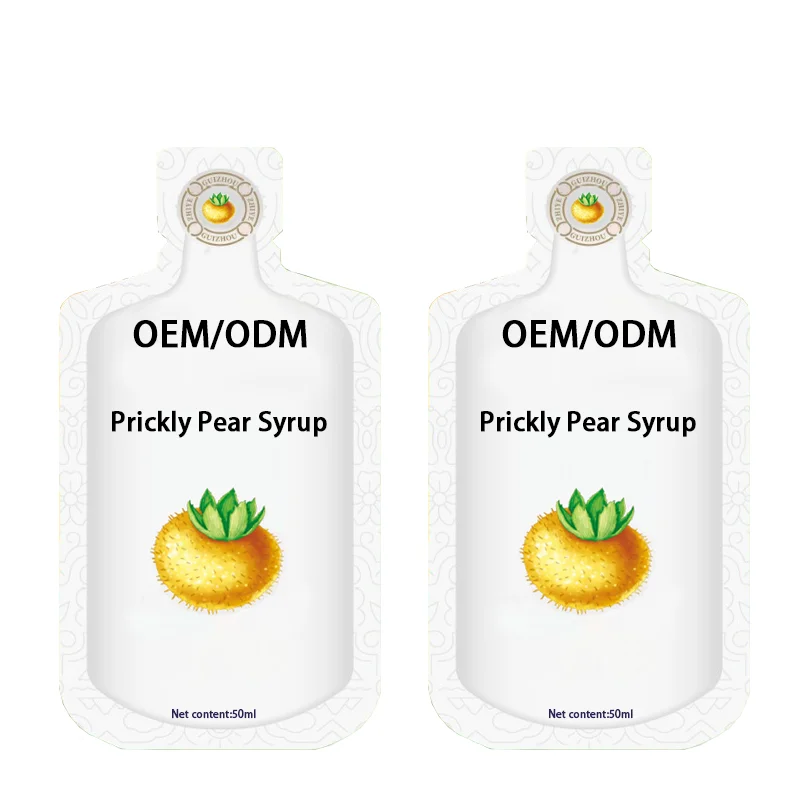 OEM ODM Hot Selling Prickly Extract Prickly Pear Syrup Natural Antioxidant Healthy Drink with Vitamin Food Supplements
