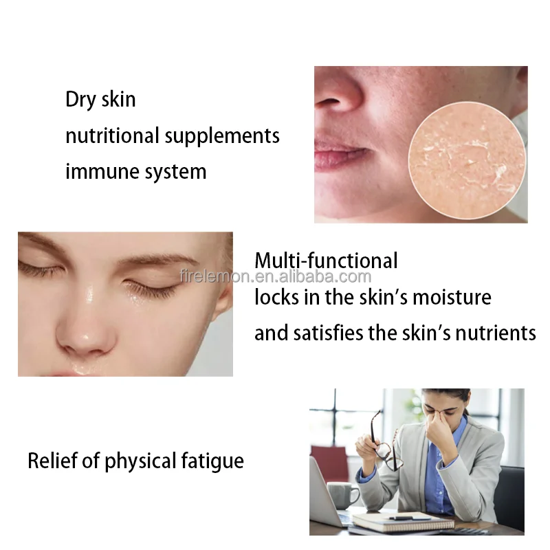 OEM/ODM Premium Marine Fish Oligopeptide Powder with Vitamin C and E Oral Liquid Skin Hydration Elasticity Supplement
