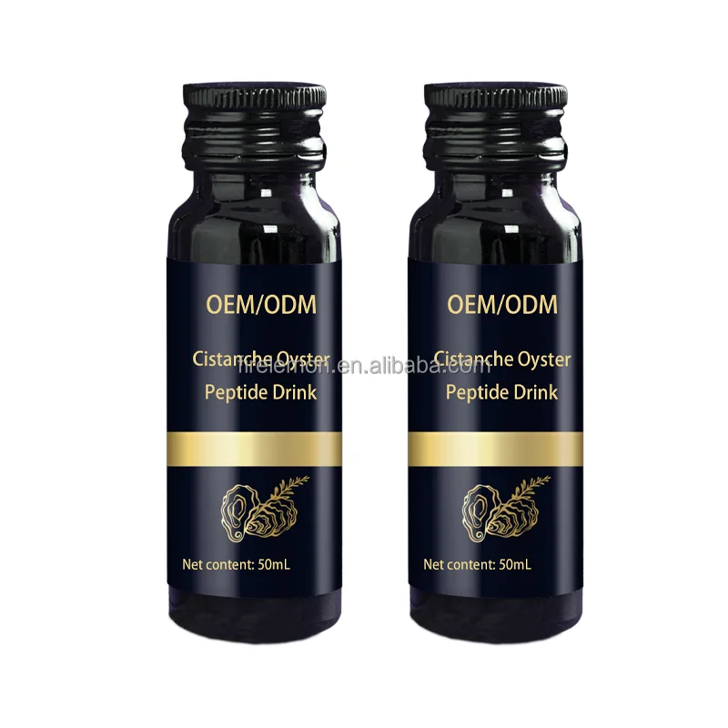 OEM Oyster Supplement Natural Cistanche Oral Liquid Male Energy Libido & Stamina Support Male Enhancement Pills