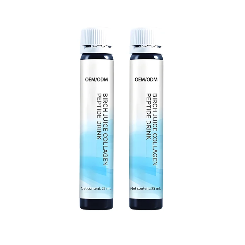 OEM/ODM Premium Birch Water Collagen Peptide Drink 6000mg Food Supplements for Skin Elasticity &Joint Health Support