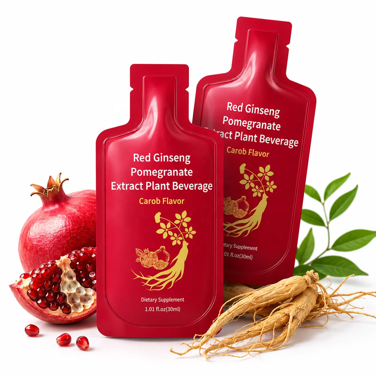 Wholesale Red Ginseng Liquid Women's Health Supplement Support Hormonal Balance Menopause PMS Relief in Stock