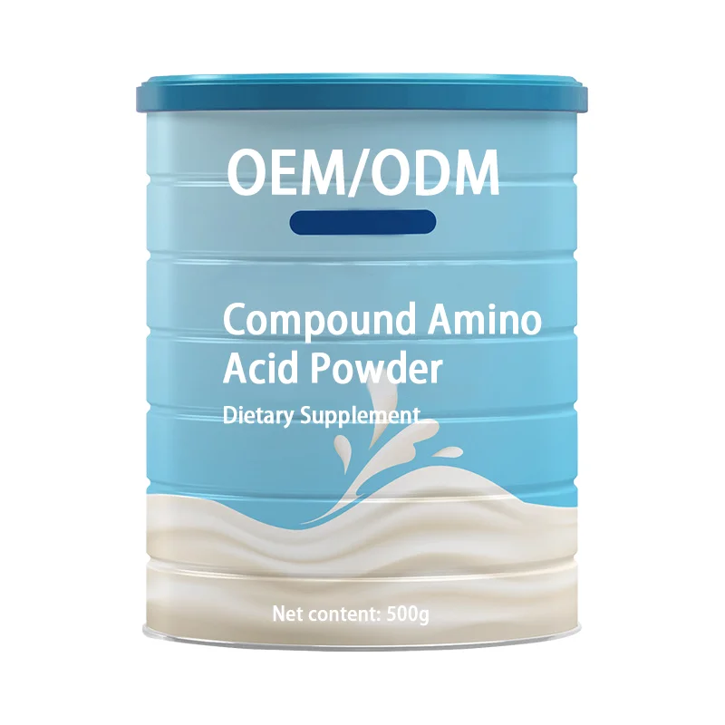 OEM Bulk BCAA Muscle Building Recovery Compound Amino Acid Powder Sports Nutrition Supplement Relief Fatigue