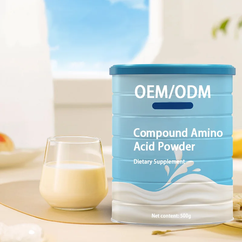 OEM Bulk BCAA Muscle Building Recovery Compound Amino Acid Powder Sports Nutrition Supplement Relief Fatigue