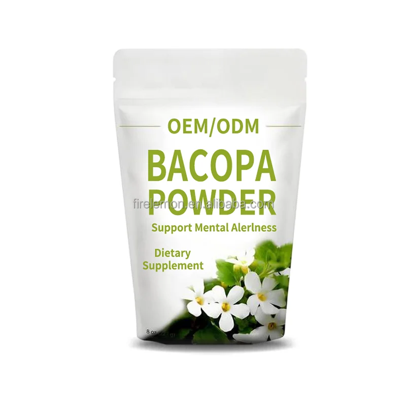 OEM/ODM Bacopa Powder Blend with Probiotics Blueberry Powder - Freeze-Dried Brain Gut Support Dietary Supplement