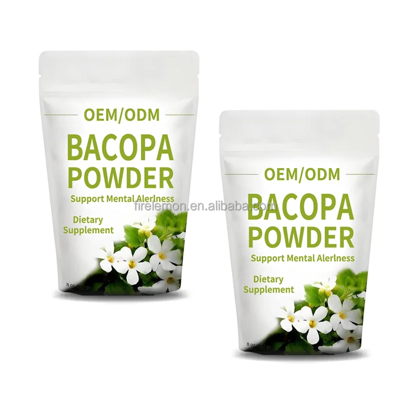OEM/ODM Bacopa Powder Blend with Probiotics Blueberry Powder - Freeze-Dried Brain Gut Support Dietary Supplement