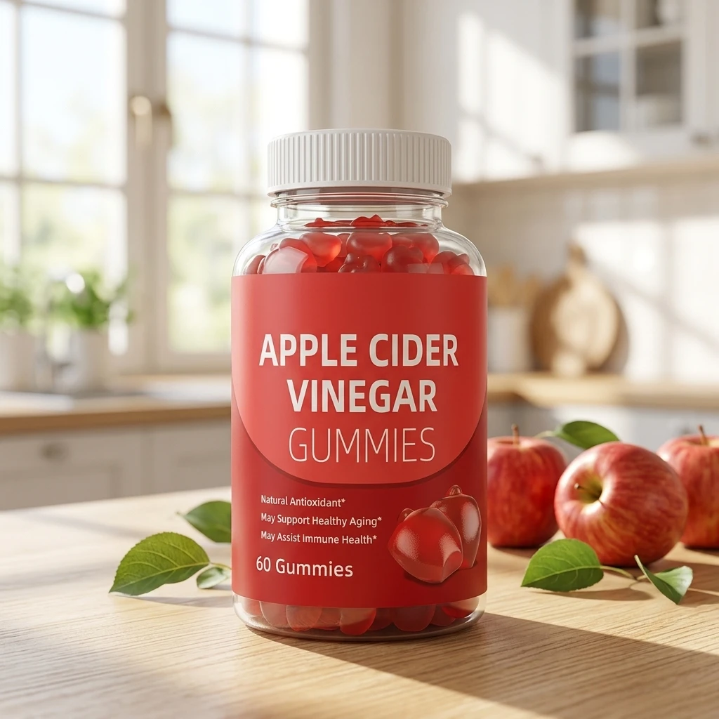 Manufacturers OEM ODM Natural Energy Supplement Private Label Sugar-free Apple Cider Vinegar Gummies for Adult