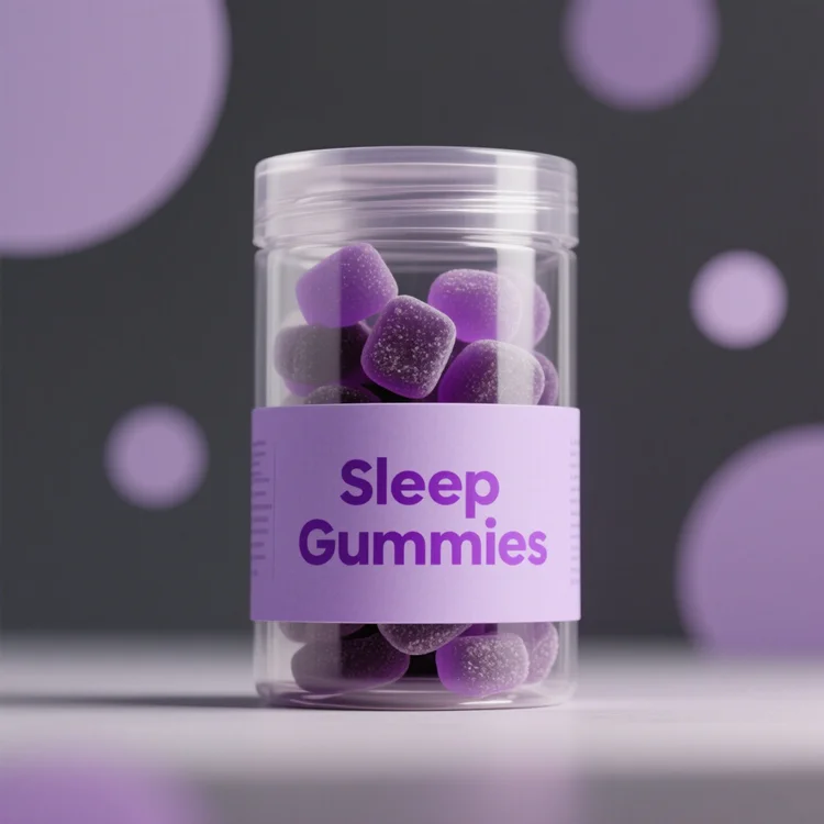 OEM/ODM Private Label Natural Sleeping Gummies for Kid Adult Natural Vegan Fruit Flavor Gummy Candy Sleep Supplement