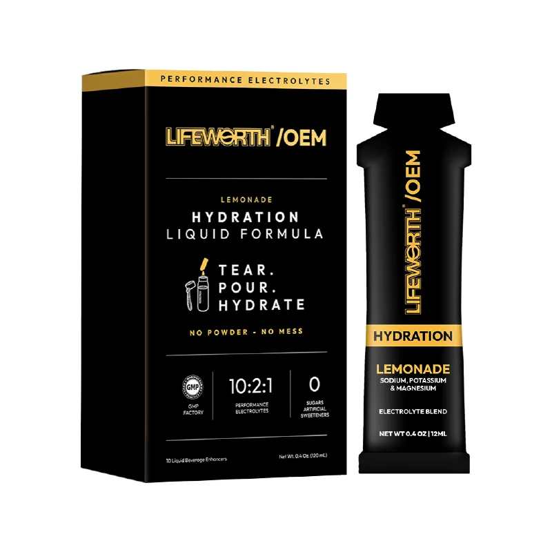 LIFEWORTH Variety Electrolyte Drink Concentrate for Essential Vitamins and Electrolytes Supplement