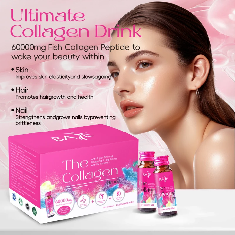 Vegan Nature 60000 Anti Aging Vital Proteins Collagen Peptides for Men & Lady Skin Liquid Collagen Skin Whitening Drinks