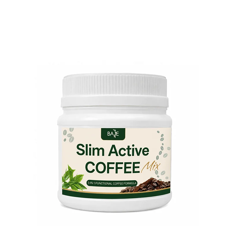 Premium Slim Active Functional Coffee Mix 5-in-1 Complex Powder Supplement for Optimized Metabolism & Sustained Active Living