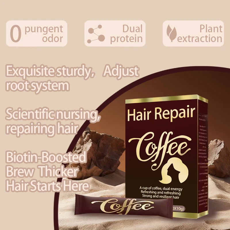 Beauty Hair Coffee Hair Care Supplements Turmeric Hair Supplements Hydrolyzed Marine Collagen Hair Natural Hair Repair Coffee