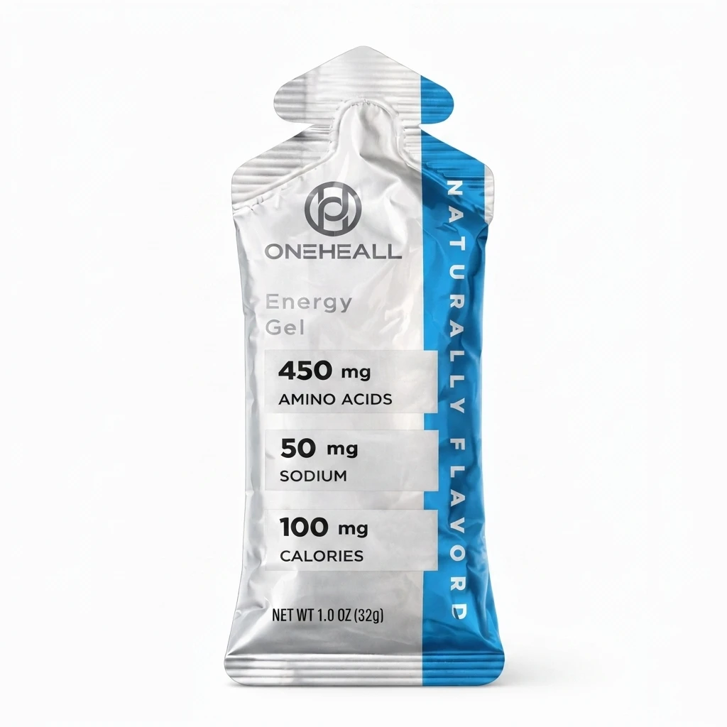 ONEHEALL Energy Gel Sports Nutrition Electrolytes Adult Use Health Food Grade GMO Free Energy Management
