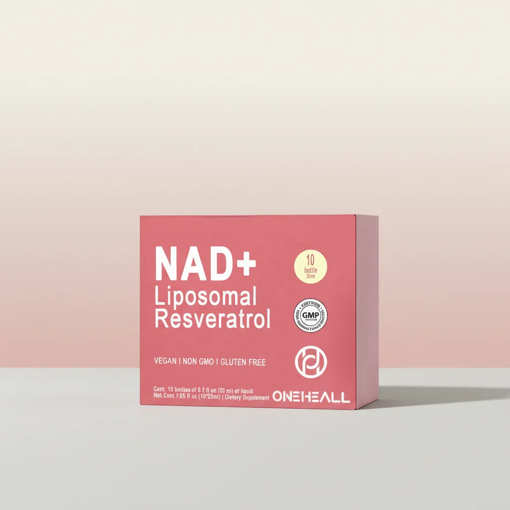 OEM/ODM NAD+ Supplement Liquid Drink with Nicotinamide Riboside NAD Plus Cell Health Supplement Liquid