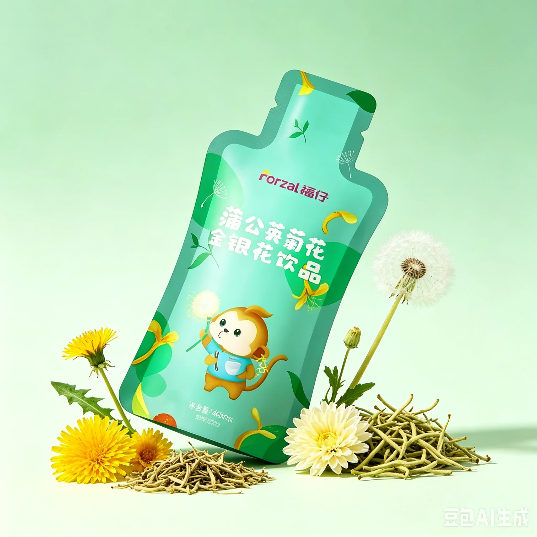 Dandelion, Chrysanthemum & Honeysuckle Beverage