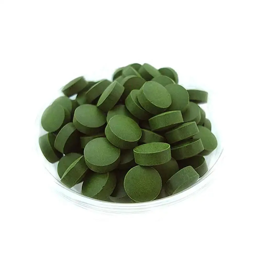Wholesale Customized OEM Spirulina Supplement 800mg Adult Immune & Gut Health Energy Tablets Food Grade