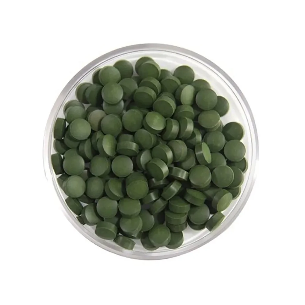 Wholesale Customized OEM Spirulina Supplement 800mg Adult Immune & Gut Health Energy Tablets Food Grade