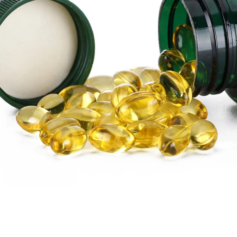 Private Label Flaxseed Oil Softgel Capsules 500mg Omega 3 6 9 Dietary Supplement for Adult Heart Digestive Brain Function