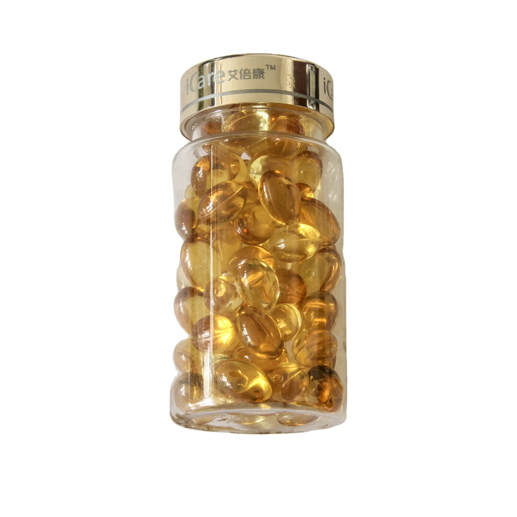 OEM Vegan Softgel Capsules Fish Oil Healthcare Supplements for Adults
