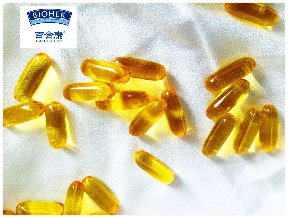 OEM Vegan Softgel Capsules Fish Oil Healthcare Supplements for Adults
