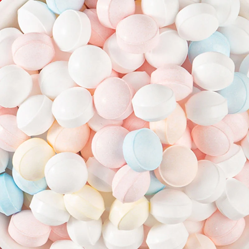 Wholesale Fruit Flavored Fresh Breath Sugar Free Vitamin C Mint Candy Tablet