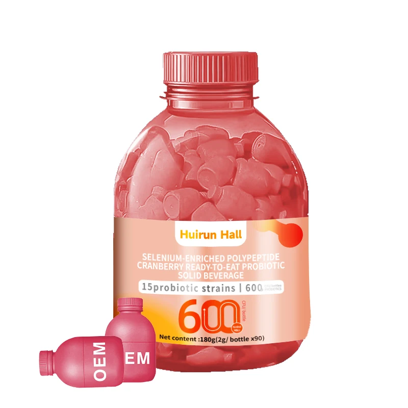 "Selenium-Rich Peptide Solid Beverage Powder Cranberry Probiotic Ready-to-Eat Functional Drink"