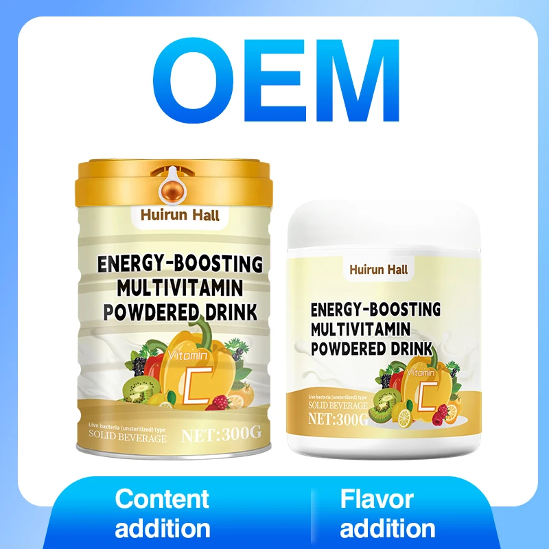 OEM Daily Vitality Multivitamin Energy Solid Drink Powder Custom Formula with Flavorful Packaging Vitamin Supplement Drink