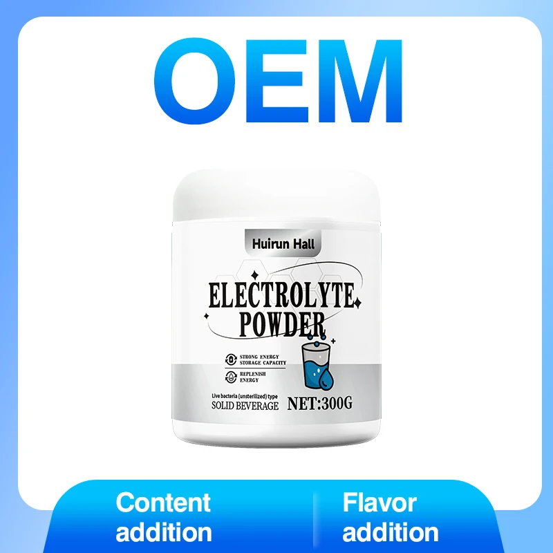 OEM Custom Sports Drink Powder Plant-Based Electrolyte Hydration Powder with Vitamins & Minerals for Energy Rehydration Recovery