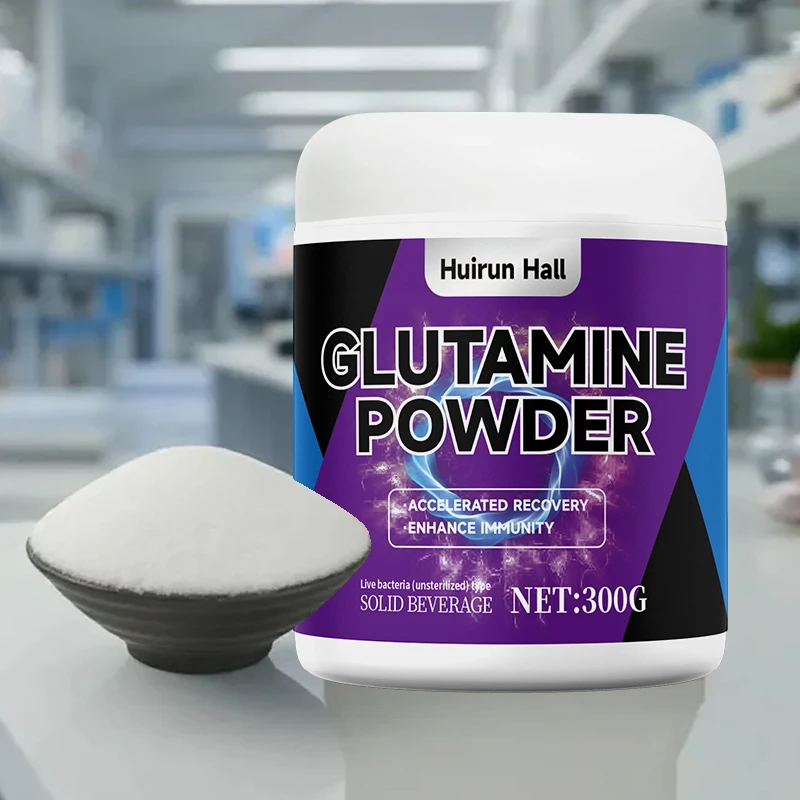 Unflavored L-Glutamine Powder Plant-Based Workout Recovery Supplement for Muscle Recovery Immune Support Gut Health