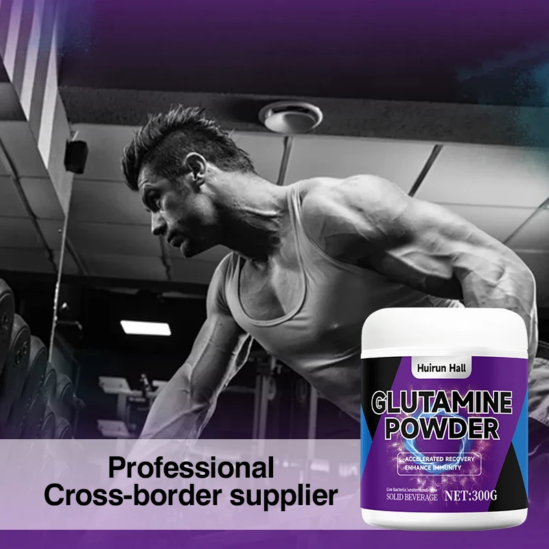Unflavored L-Glutamine Powder Plant-Based Workout Recovery Supplement for Muscle Recovery Immune Support Gut Health