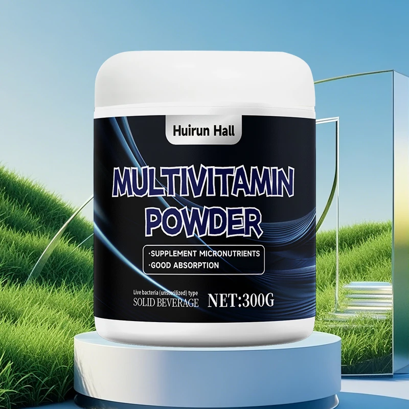 Customizable Plant-Based Multivitamin Powder Supplement Drink Mix Daily Energy Immune Support and Nutritional Balance