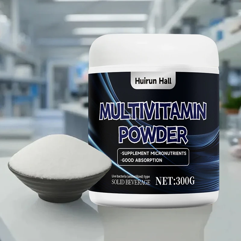 Customizable Plant-Based Multivitamin Powder Supplement Drink Mix Daily Energy Immune Support and Nutritional Balance