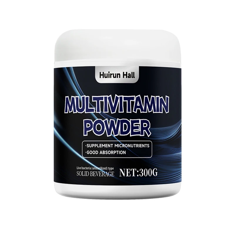 Customizable Plant-Based Multivitamin Powder Supplement Drink Mix Daily Energy Immune Support and Nutritional Balance